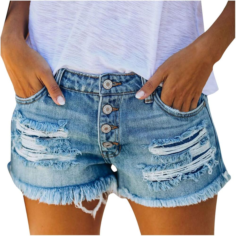 jean cut off shorts