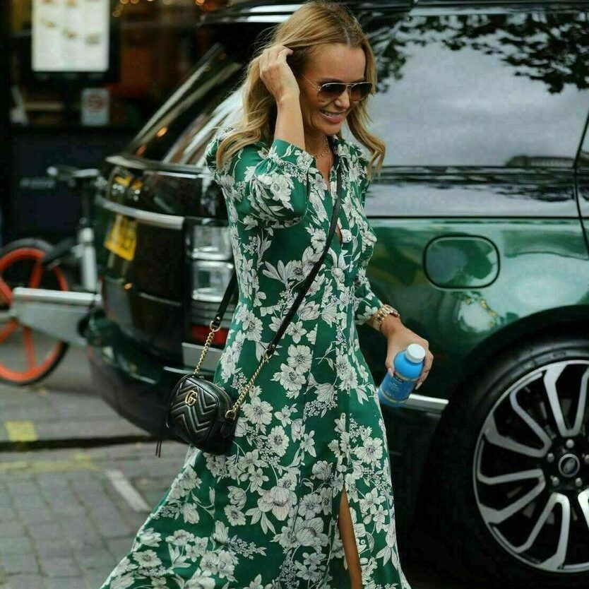 floral midi dress